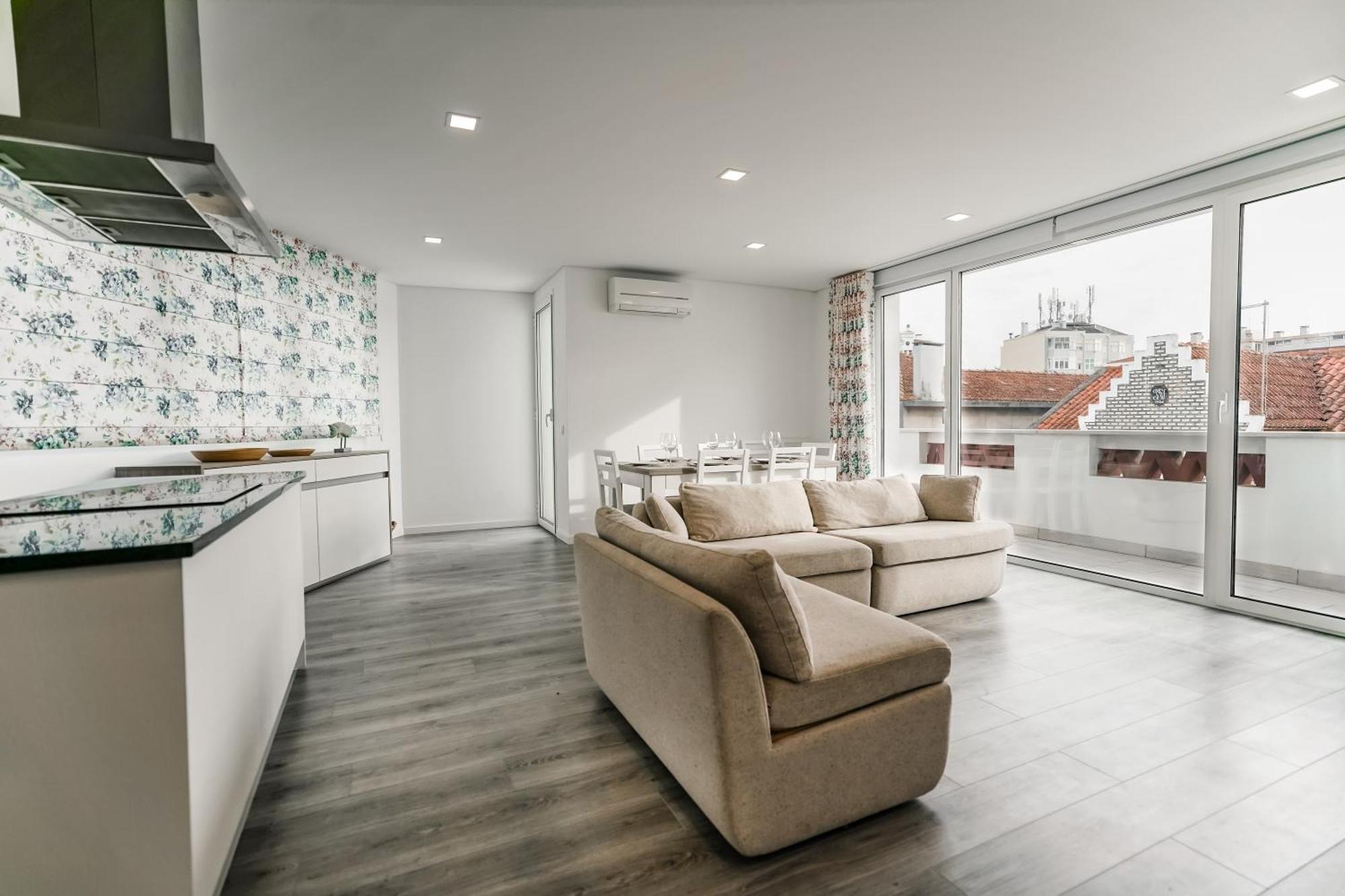 Casa Dos Terracos Apartamentos Сао Мартино до Порто Екстериор снимка
